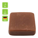 Naturseife mit Sheabutter, Frohe Weihnachten, THOMA Naturseifen-Manufaktur, für eine wohltuende Hautpflege, 100 g, Körperpflege