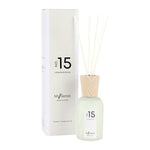 Diffuser Premium 240 ml N°15 Lemongrass, My Senso, 100% natürlich, Raumduft, inkl. 8 Faserstäbchen, Duftstäbchen