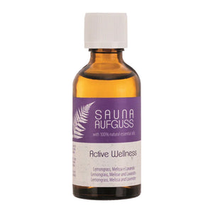 Sauna Aufguss Öl Active Wellness, My Senso, 100% natürliche ätherische Öle, 50 ml