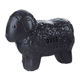 Ovis Schafmilchseife, Schaf mollig, Schwarz, 100% Bio, für die tägliche Dusche, 100 g