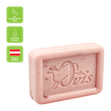 Ovis Schafmilchseife Rose-Lavendel, 100% Bio, für die tägliche Dusche, eckig, 100 g