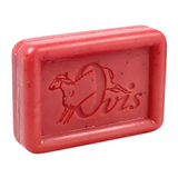 Ovis Schafmilchseife Granatapfel, 100% Bio, für die tägliche Dusche, eckig, 100 g