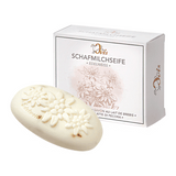 Ovis Schafmilchseife Edelweiß, 100% Bio, für die tägliche Dusche, oval, 110 g