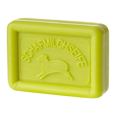 Ovis Schafmilchseife Gurke-Limette, 100% Bio, für die tägliche Dusche, eckig, 100 g