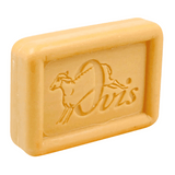 Ovis Schafmilchseife Kurkuma-Honig, 100% Bio, für die tägliche Dusche, eckig, 100 g