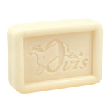 Ovis Schafmilchseife Wiesenduft, 100% Bio, für die tägliche Dusche, eckig, 100 g, verpackt