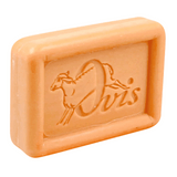 Ovis Schafmilchseife Aprikose, 100% Bio, für die tägliche Dusche, eckig, 100 g, verpackt