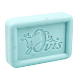 Ovis Schafmilchseife Meeresbrise, 100% Bio, für die tägliche Dusche, eckig, 100 g, verpackt