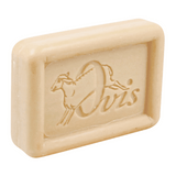 Ovis Schafmilchseife Hanföl, 100% Bio, für die tägliche Dusche, eckig, 100 g, verpackt
