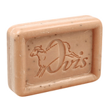 Ovis Schafmilchseife Quitte-Zimt, 100% Bio, für die tägliche Dusche, eckig, 100 g, verpackt