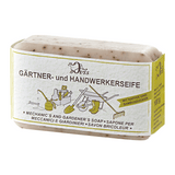 Ovis Schafmilchseife Gärtner- & Handwerkerseife, 100% Bio, für stark verschmutzte Hände, 100 g