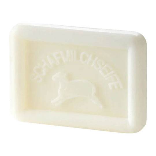 Ovis Schafmilchseife Milde Reinheit, palmölfrei, 100% Bio, für die tägliche Dusche, eckig, 75 g