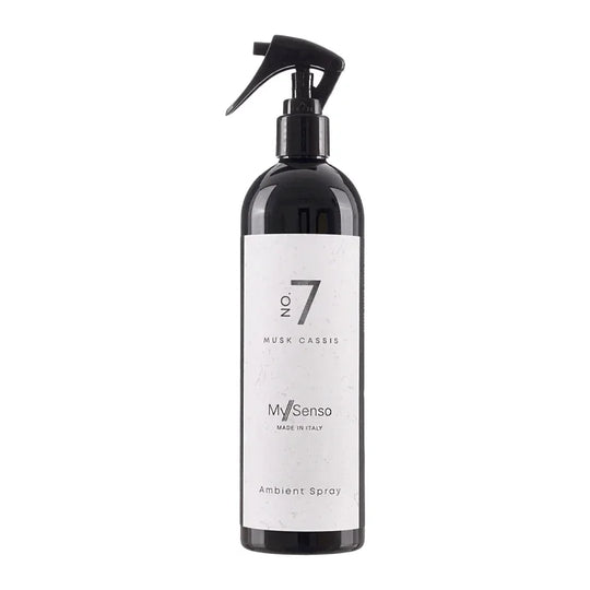 Ambient Spray N°7 Musk Cassis 500 ml, My Senso, 100% natürlich, Raumspray