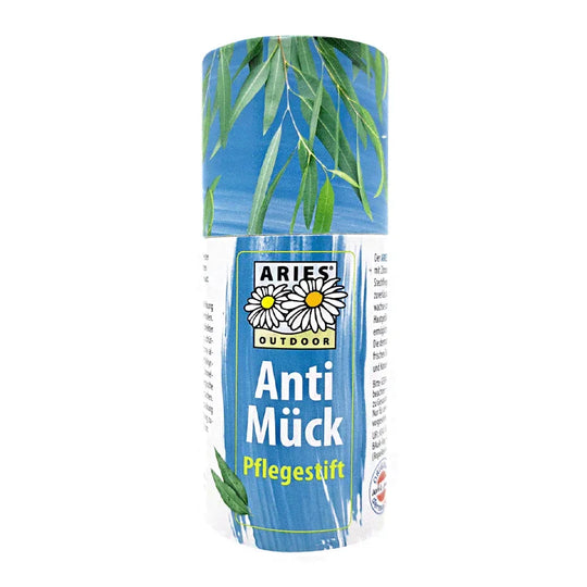 Anti Mück Pflegestift, ARIES Umweltprodukte, 100% natürlich, wirkt bis zu 5h, 75 ml, Mückenschutz, Outdoor