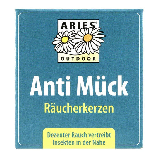 Anti Mück Räucherkerzen, ARIES Umweltprodukte, 100% natürlich