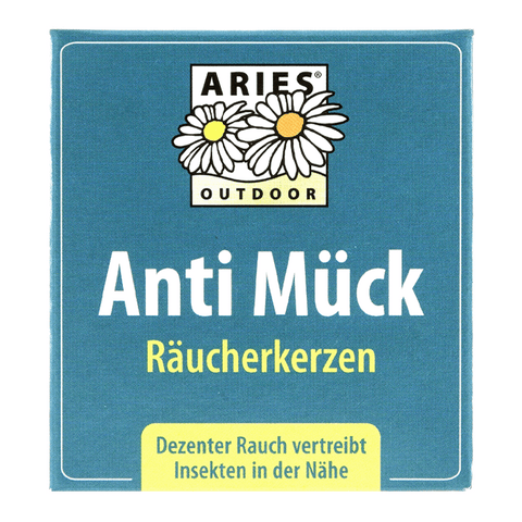 Anti Mück Räucherkerzen, ARIES Umweltprodukte, 100% natürlich