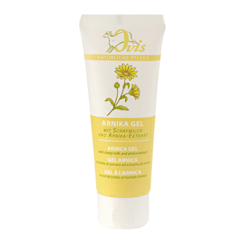 Arnika Gel, Ovis Schafmilchseife, 100% natürlich, mit Schafmilch & Arnika-Extrakt, 75 ml