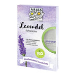 Bio Lavendel Duftsäckchen 2er Set, ARIES Umweltprodukte, 100% natürlich, Wohlbefinden & Textilschutz