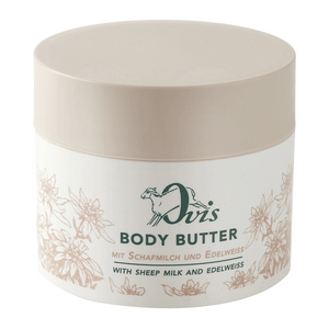 Ovis Body Butter Edelweiß, mit Bio-Schafmilch & Edelweiß, 200 ml