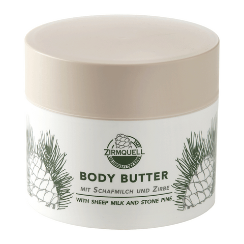 Body Butter Zirbe, Ovis Schafmilchseife, 100% natürlich, mit Bio-Schafmilch & Zirbe, 200 ml