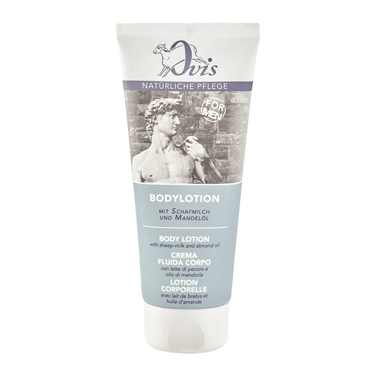 Bodylotion For Men mit Bio-Schafmilch & Mandelöl, Ovis Schafmilchseife, 100% natürlich, 200 ml