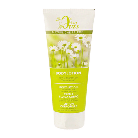 Bodylotion Wiesenduft, Ovis Schafmilchseife, 100% natürlich, mit Schafmilch, 200 ml - luterna.de