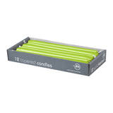 CLASSIC Spitzkerzen Limone, 250/23 mm, WENZEL, 8h, 12 St.