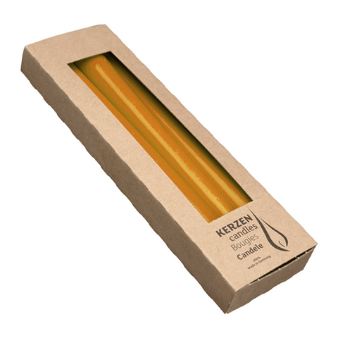 CLASSIC Spitzkerzen Natur, 250/23 mm, WENZEL, 8h, 4 St.