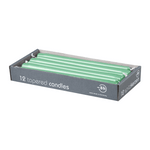 CLASSIC Spitzkerzen Smaragd, 250/23 mm, WENZEL, Brenndauer 8h, 12 St.