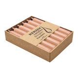 CLASSIC Stabkerzen Peach, 250/22 mm, WENZEL, 10h, 12 St.