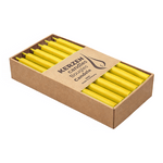 CLASSIC Stabkerzen Zitrone, 300/12 mm, WENZEL, Brenndauer 4h, 12 St.