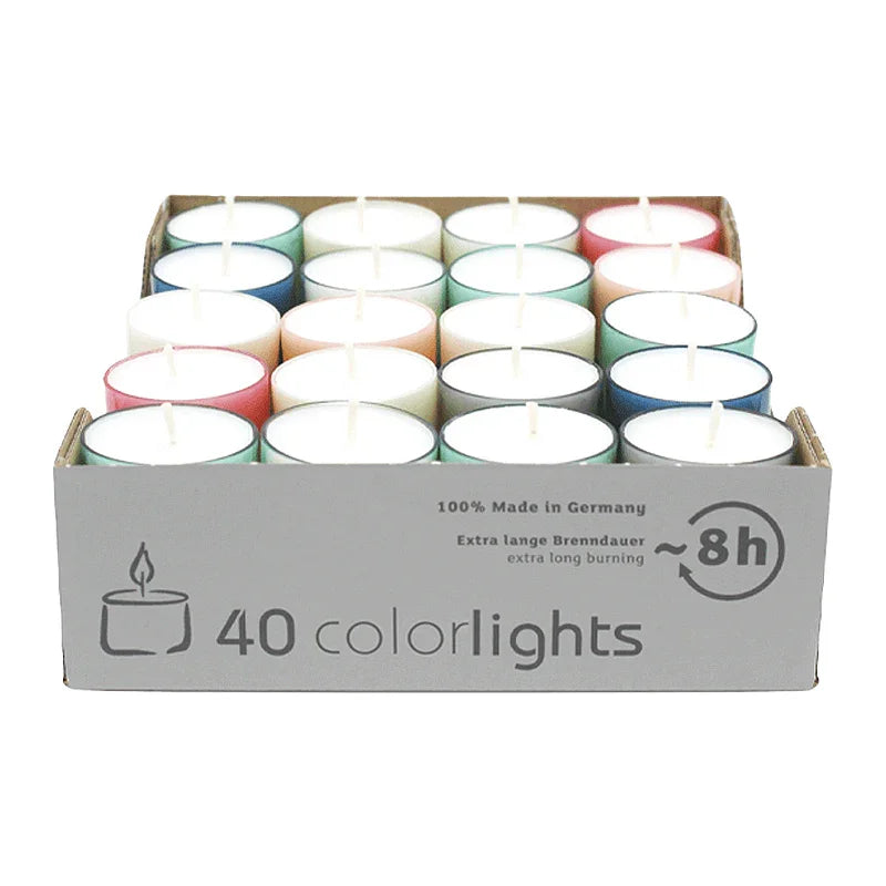 Colorlights Pastell-Edition, WENZEL, 24/38 mm, 8h, 40 St. –
