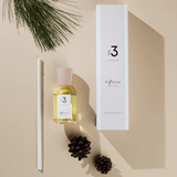 Diffuser Premium 100 ml N°3 Pinewood, My Senso, 100% natürlich, Raumduft, inkl. 5 Faserstäbchen, Duftstäbchen - luterna.de