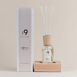 Diffuser Premium 100 ml N°9 White Flower, My Senso, 100% natürlich, Raumduft, inkl. 5 Faserstäbchen, Duftstäbchen - luterna.de