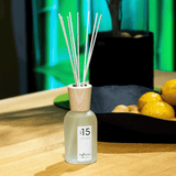 Diffuser Premium 240 ml N°15 Lemongrass, My Senso, 100% natürlich, Raumduft, inkl. 8 Faserstäbchen, Duftstäbchen