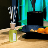 Diffuser Premium 240 ml N°27 Orange, My Senso, 100% natürlich, Raumduft, inkl. 8 Faserstäbchen, Duftstäbchen