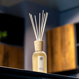 Diffuser Premium 240 ml N°8 Vanilla, My Senso, 100% natürlich, Raumduft, inkl. 8 Faserstäbchen, Duftstäbchen - luterna.de