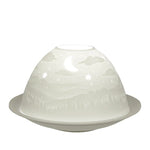 Dome-Light Firmament, Porzellan-Windlicht, KERZENFARM HAHN