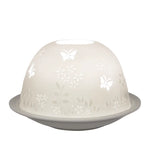 Dome-Light Frühling, Porzellan-Windlicht, KERZENFARM HAHN