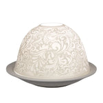 Dome-Light Ornamente, Porzellan-Windlicht, KERZENFARM HAHN