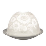 Dome-Light Sonnenblume, Porzellan-Windlicht, KERZENFARM HAHN