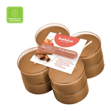 Duft-Maxilichter, Apple Cinnamon, True Scents, BOLSIUS, Ø60 mm, Brenndauer ca. 8h, 8 Stück pro Verpackung
