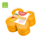 Duft-Maxilichter, Mango, True Scents, BOLSIUS, Ø60 mm, Brenndauer ca. 8h, 8 Stück pro Verpackung