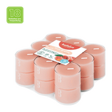 Duft-Teelichter, Pfirsich, True Scents, BOLSIUS, Ø39 mm, Brenndauer ca. 6h, 18 Stück pro Verpackung