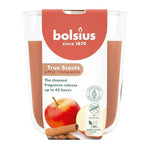 Duftkerze im Glas, Apple Cinnamon, True Scents, BOLSIUS, 97/85 mm, Brenndauer ca. 45h