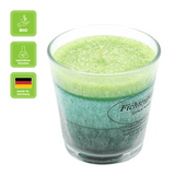 Duftkerze im Glas, Fichtennadel, 100% pflanzliches Stearin, KERZENFARM HAHN, mit reinen ätherischen Ölen, Brenndauer ca. 24h - luterna.de