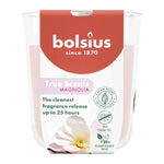 Duftkerze im Glas, Magnolie, True Scents, BOLSIUS, 80/73 mm, Brenndauer ca. 25h