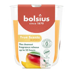 Duftkerze im Glas, Mango, True Scents, BOLSIUS, 80/73 mm, Brenndauer ca. 25h