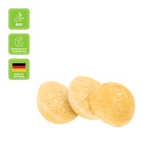 Duftwachs, Orange-Vanille, 100% pflanzliches Stearin, mit reinen ätherischen Ölen, KERZENFARM HAHN, 6 Stück - luterna.de
