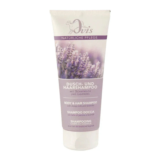 Ovis Dusch- & Haarshampoo mit Schafmilch & Lavendel, 100% Bio,  200 ml